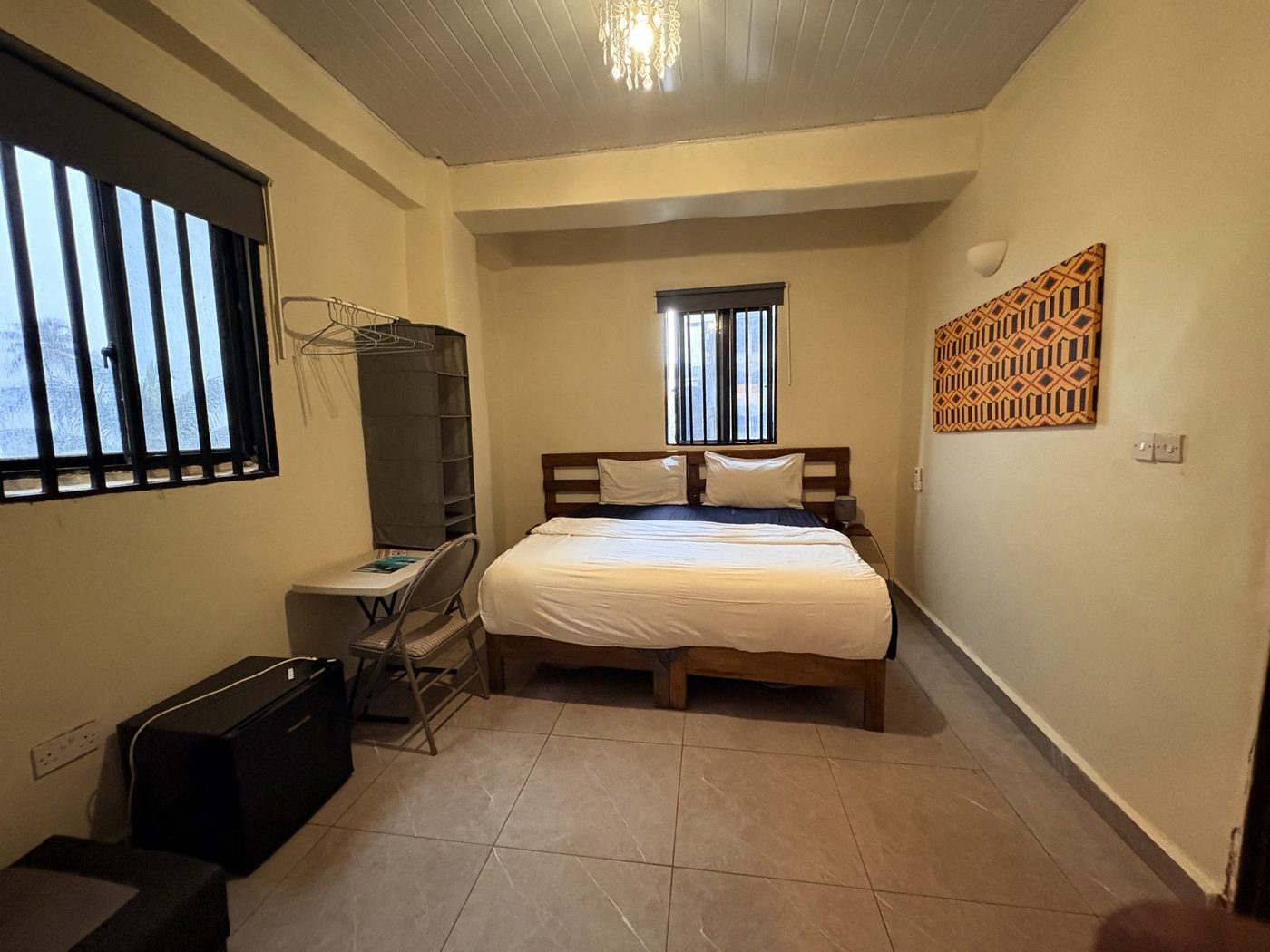 Standard king bedroom at Belvoir
